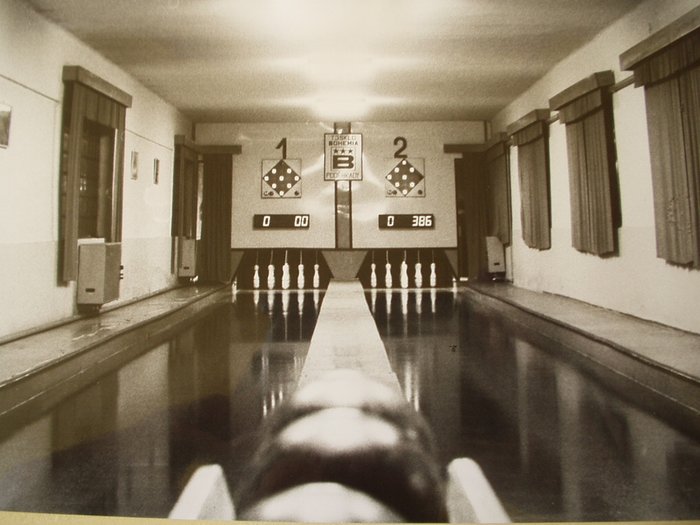 Historická fotografie kuželny